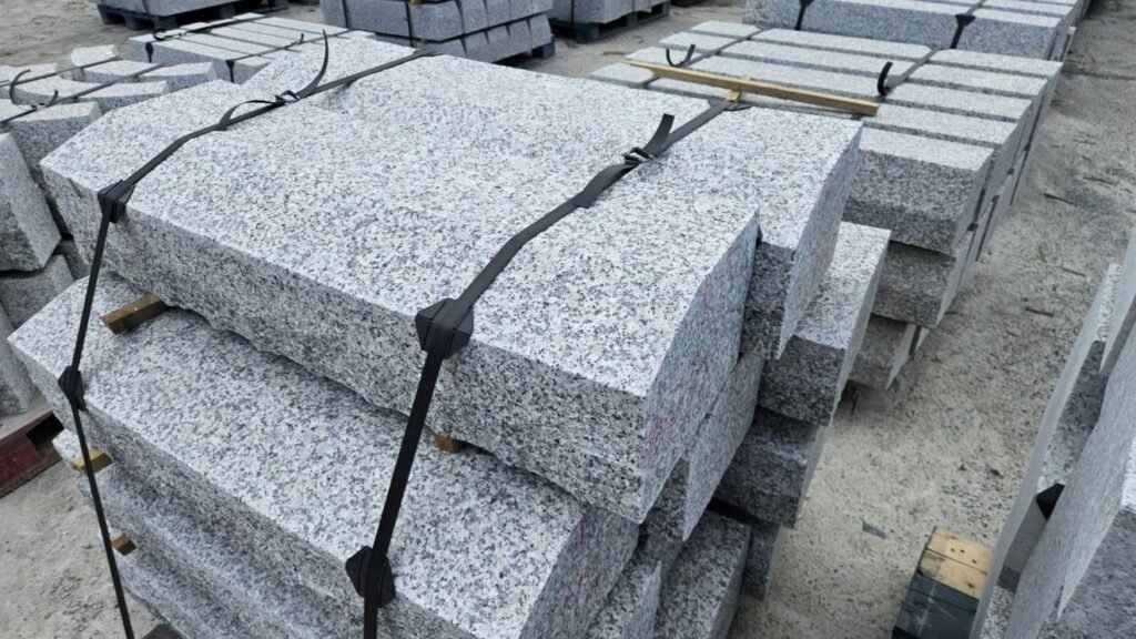 krawężnik granitowy łukowy